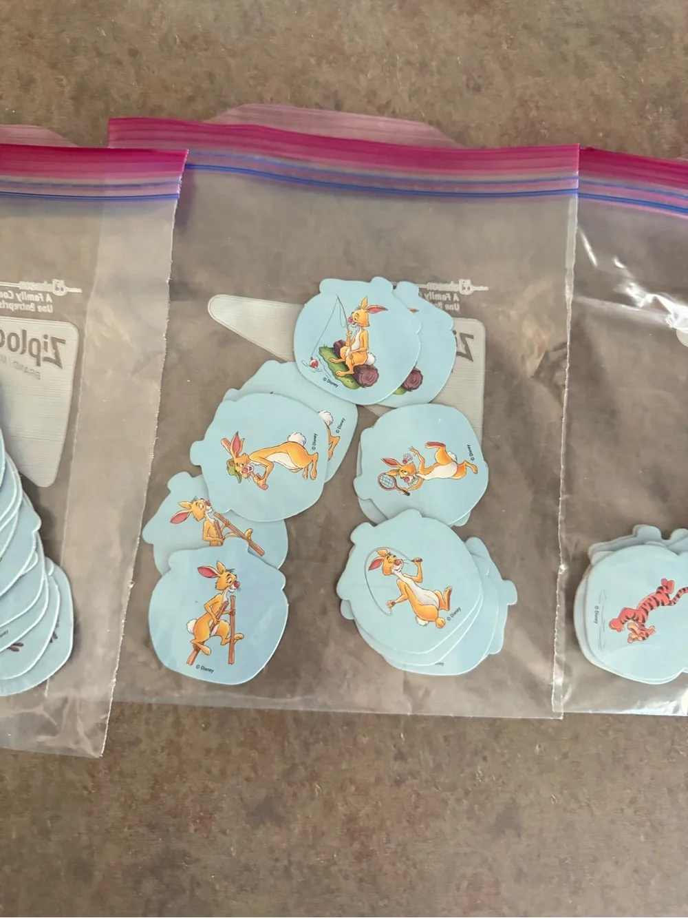 Complete Winnie The Pooh Memory Game with matching Cards Milton Bradley 1996